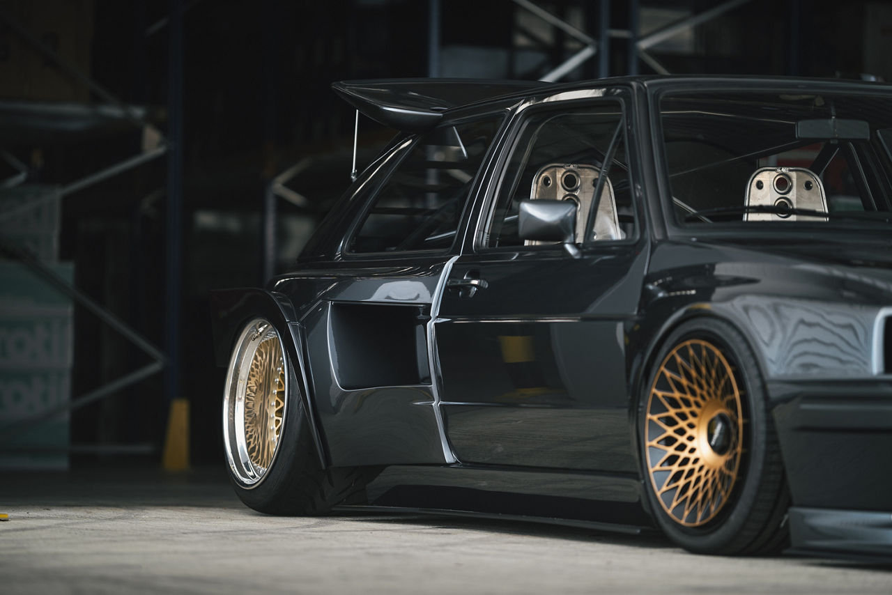 1986 Volkswagen Golf - Rotiform LHR-F - Bronze | Wheel Pros